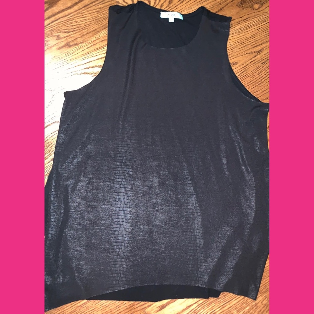 Black printed shirt